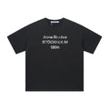 Acne Mottled Print 1996 short-sleeved T-shirt Alphanumeric short-sleeved logo Short-sleeved T-shirt