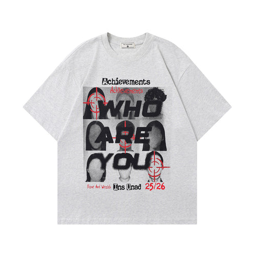 ACHIEVMENTS - Oversized Print T-Shirt