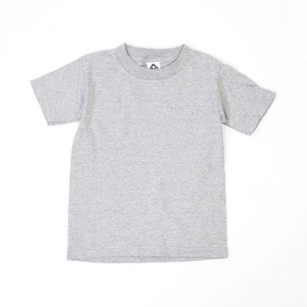 Kids' Basic Tee — Athletic Heather — view 4