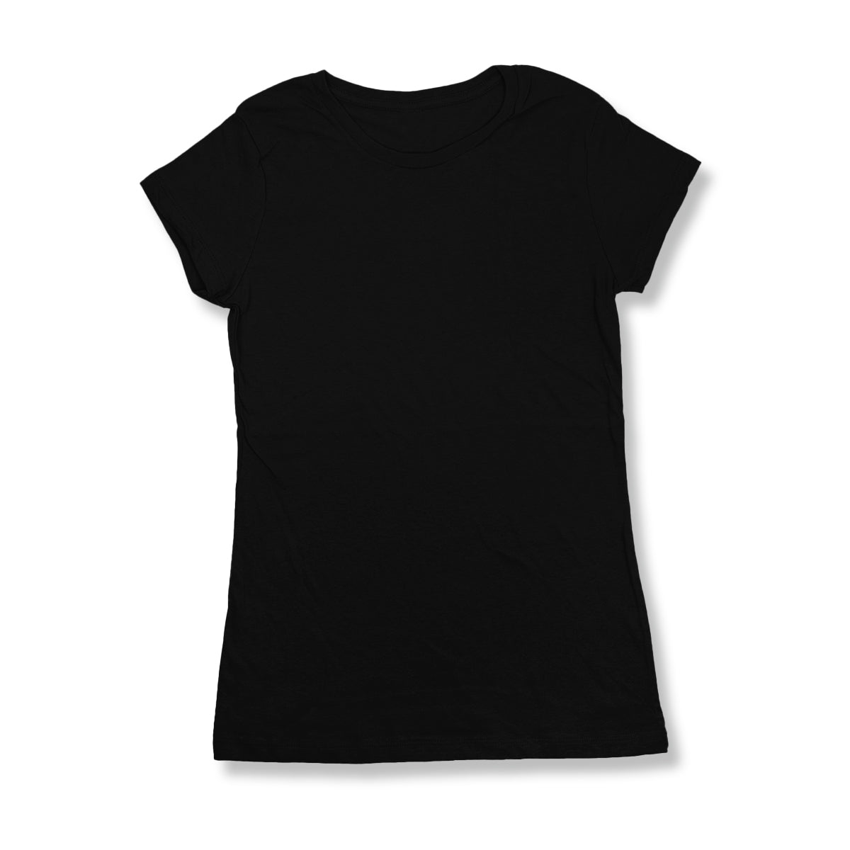 Women's Soft Babydoll Tee — Black — view 3