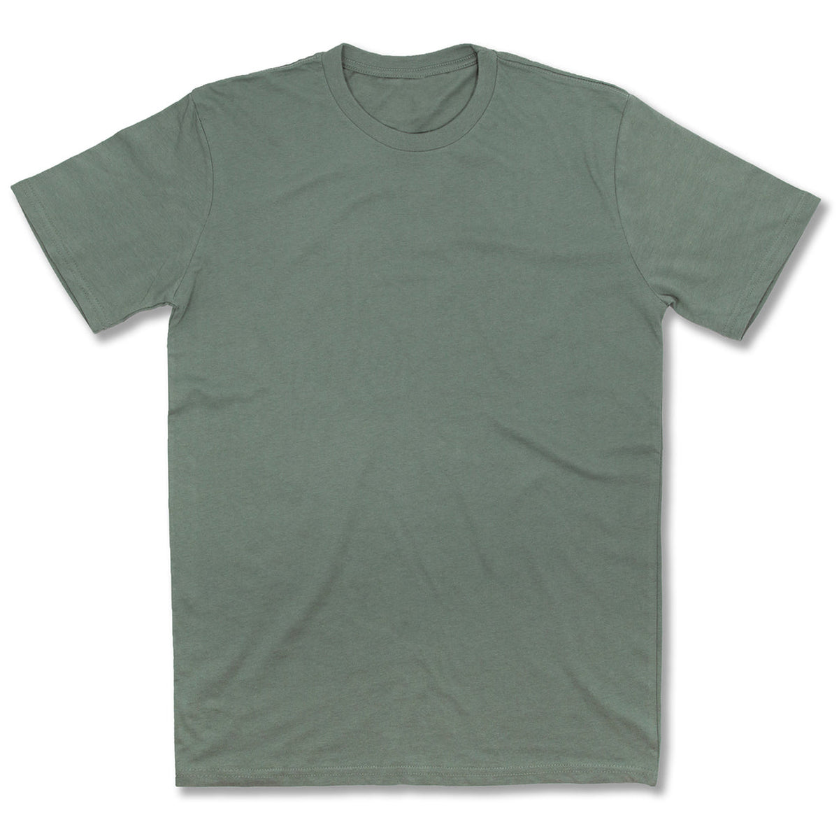Streetwear Cotton Tee — Dark Sage — view 3