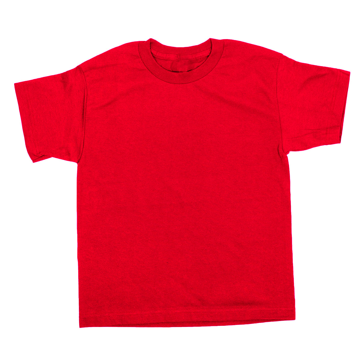 Kids' Basic Tee — Red — view 6