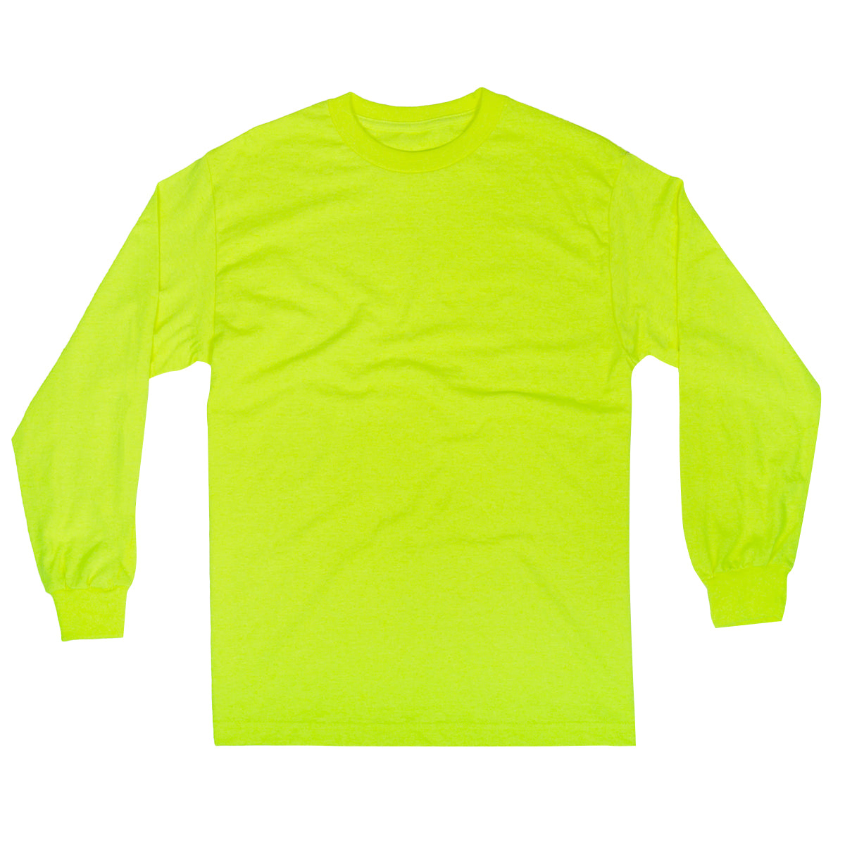 Classic Long Sleeve Tee — Safety Green — view 16