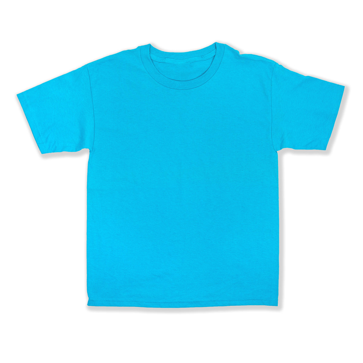 Kids' Basic Tee — Turquoise — view 8