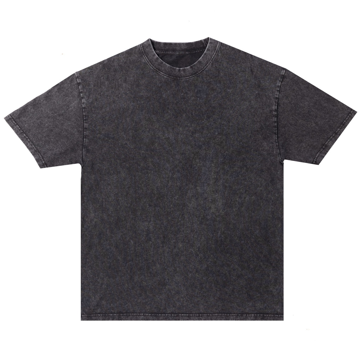 Mineral Wash Heavyweight Tee — Storm Black — view 1