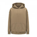 Autumn and winter loose fleece oversize 350g thick hooded sweatshirt with men's printed logo