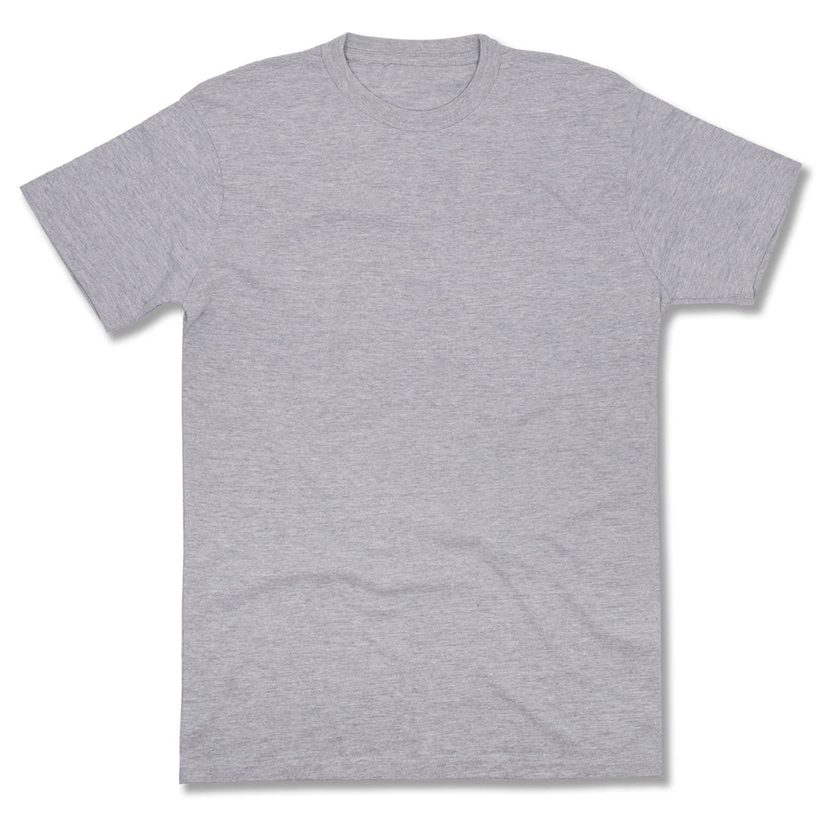Streetwear Cotton Tee — Heather Gray — view 17