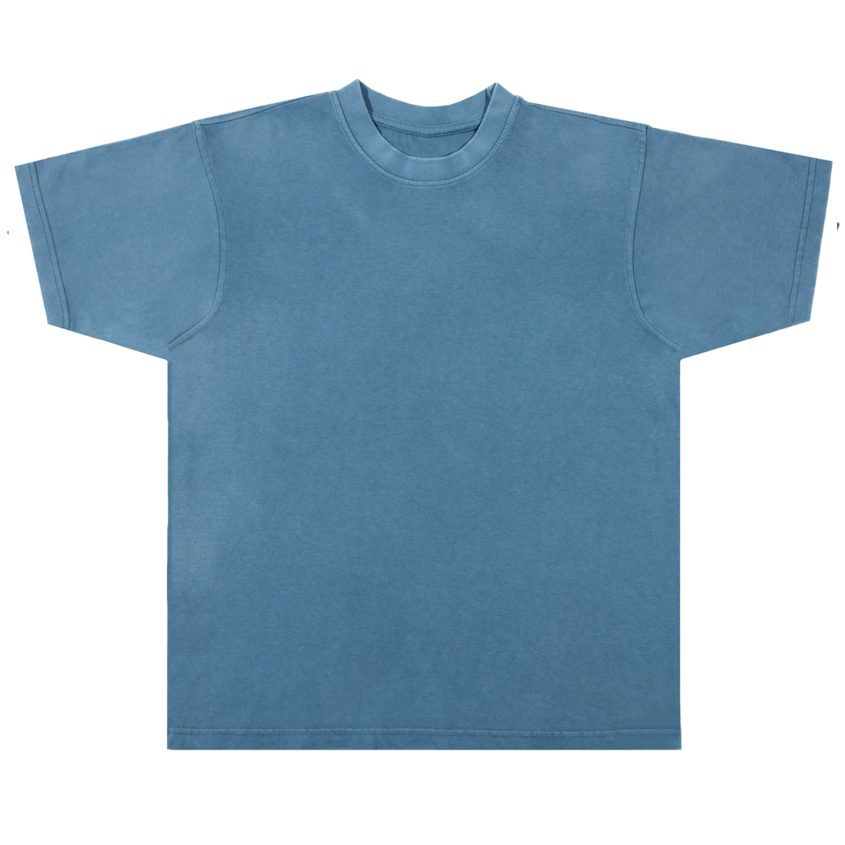 Heavyweight Pigment Tee — Pebble Blue — view 36